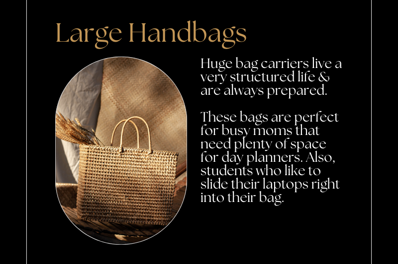 Purpose of a large bag